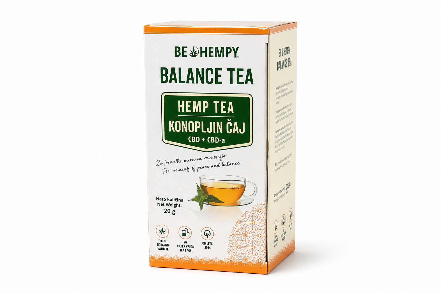 Hemp Tea in Filter Bags - Image 2