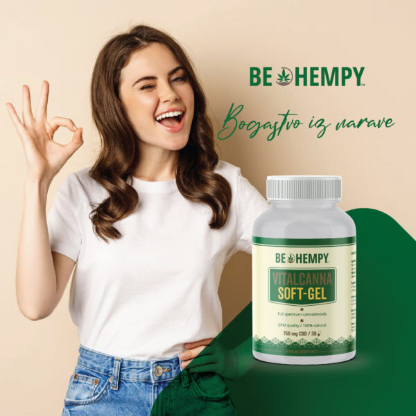 VitalCanna CBD Soft Gel Capsules - Image 2