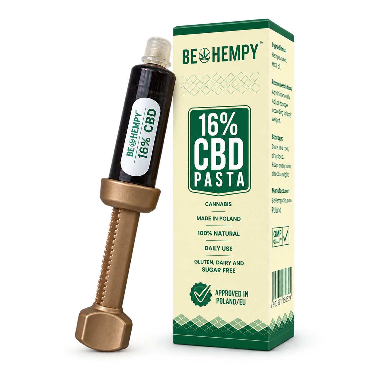 16 % CBD konopljina smola, 5 ml
