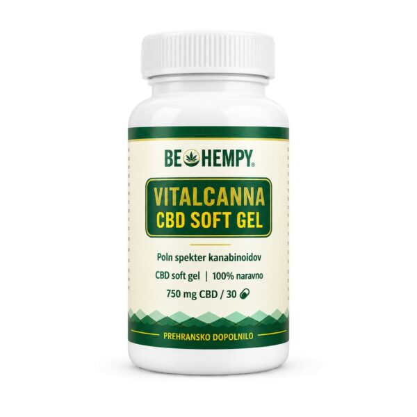 VitalCanna CBD Soft Gel kapsule